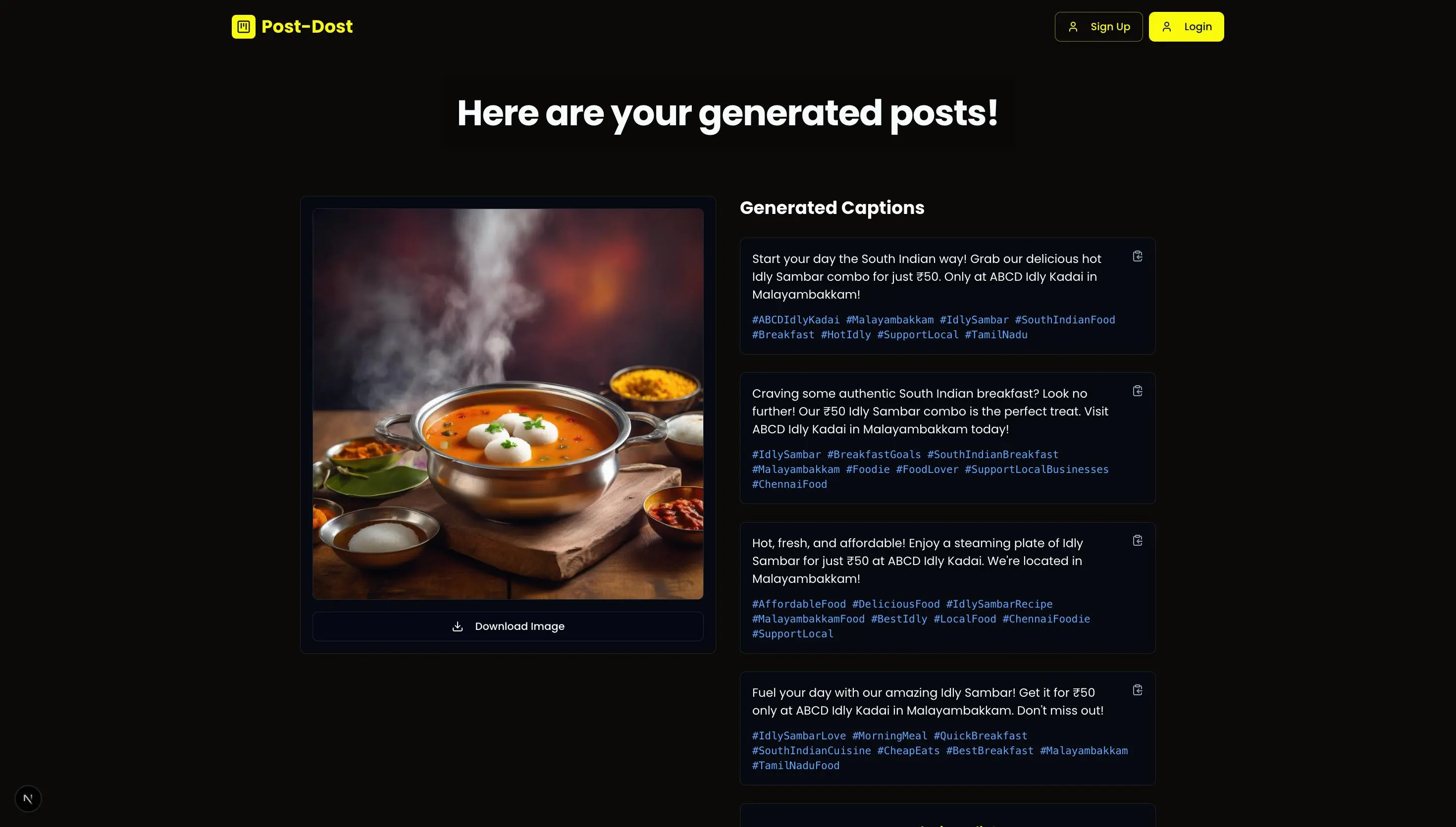 Post Dost website preview image